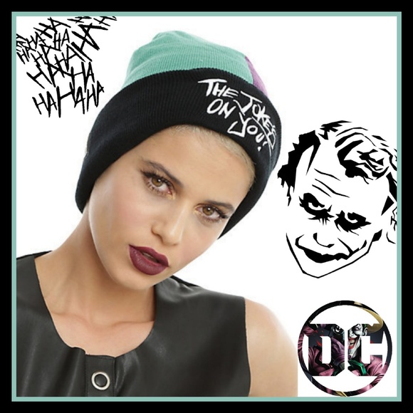DC Comics Other - DC Comics Suicide Squad Joker Joke's on You Beanie